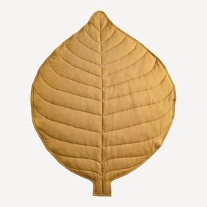 Kate Quinn Honey Mustard Leaf Play Mat